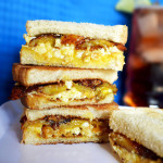 Sweet plantain with egg sanwich 3
